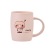 S81-0821 Creative Double Ribbon Handle Plastic Cup Tooth Mug Thickened Drop-Resistant Toothbrush Cup Simple Cartoon Gargle Cup