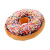 Factory Direct Sales Creative Simulation Donut Pillow Cushion Plush Toy round Cute Siesta Pillow