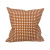 Nordic Lamb Wool Ins Embroidered Face Pillow Chessboard Plaid Light Luxury Velvet Retro Sofa Waist Cushion Cover