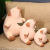 Factory Direct Sales Cute Angel Lying Pink Pig Doll Plush Doll Seat Waist Cushion Elephant Doll Pillow