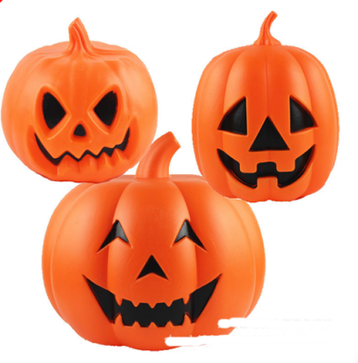 Halloween Oversized Sound Pumpkin Lamp Decoration Voice Control Lighting Pumpkin Lamp KTV Bar Window Decorative Ornament