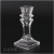 French Nordic Retro Crystal Candle Holder Glass Romantic Candlelight Dinner Wedding Shooting Props Ins Style