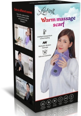 Massage Heating Scarf Warm Palace Hot Compress Belt Men's and Women's Cervical Support Power Bank Charging Heating Scarf