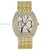 New Large Digital Large Dial Watch Barrel-Shaped Full Diamond Watch Fashion Diamond-Embedded Luxury Ladies Fashion Watch