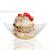 Disposable Cream Tiramisu Cake Baking Shop 79ml Plastic Dish