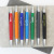 Business Gift Pen Color Spray Glue Ballpoint Pen Custom Logo Press Advertising Marker Hotel PEN Conference Pen