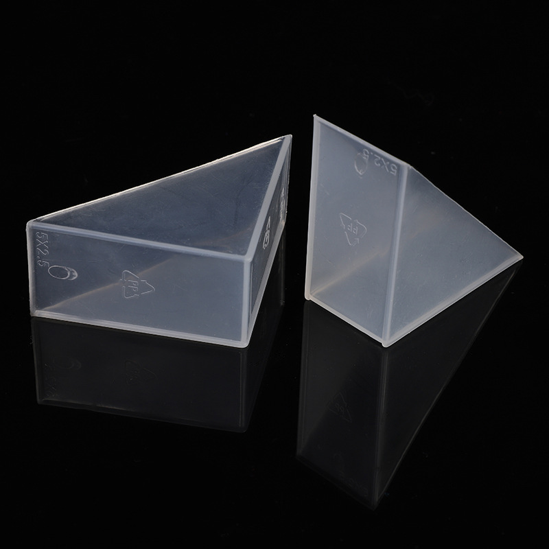 厂家直销塑料护角批发相框保护透明PP材质25mm三角画框包角防撞角