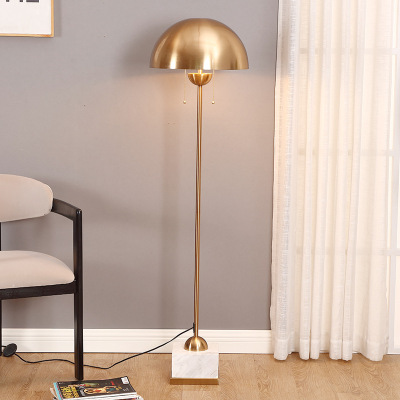 Post-Modern Floor Lamp Nordic Minimalism Creative Living Room Bedroom Study Lamp Decoration Hotel Guest Room Marble Lamp
