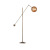 Post-Modern Simple Copper Floor Lamp Fashion Nordic Light Luxury Living Room Floor Lamp Creative Bedroom Copper Room Lamps