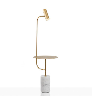 Modern Light Luxury Coffee Table Floor Lamp Nordic Simple Led Personality Creative Living Room Study Model Room Floor Lamp