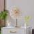 2022 New Simple Modern Crystal Living Room Bedroom Lamp Starry Floor Lamp Nordic Dandelion Bedside Lamp