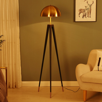 Post-Modern Tripod Floor Lamp American Minimalist Living Room Bedroom Study Lamp Personal Creative Home Hotel Lamp