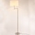 Modern Simple Stainless Steel Floor Lamp Living Room Bedroom Study Sofa Lamp Hotel Lobby Tea House Floor Lamp Model