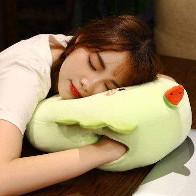 Foreign Trade Factory Direct Sales Cartoon Afternoon Nap Pillow Animal Hand-Tucking Sleep with Face down Office Lunch Break Pillow Plush Toy