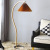 Living Room Led Floor Lamp American Vintage Pleated Nordic Light Luxury Bedroom Bedside Lamp Chinese Creative Floor Lamp