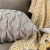 Nordic Ins Single-Sided PV Plush Pillowcase Geometric Diamond Simple Solid Color Sofa Throw Pillowcase Bedside