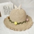 New Child Girl Small Flower Bow Sun Protection Sun Shade Outing Beach Bucket Hat Versatile Lady Spring and Summer Thin