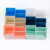 Desktop Storage Container Four-Grid Space Pen Holder Simple Pen Container Multifunctional Stationery Cylinder Makeup Brush Lipstick Pencil Case