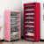 Ten-Layer [with Zipper] Simple Shoe Cabinet Simple Shoe Rack with Dust Cover Korean Steel Tube Single Row Storage Rack