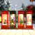 Christmas Led Water Injection Storm Lantern Telephone Booth Christmas Gift Santa Claus