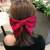 Korean Big Bow Hairpin Back Head Hair Accessories Red Hairpin Adult Headdress Clip Female Big Girl Clip