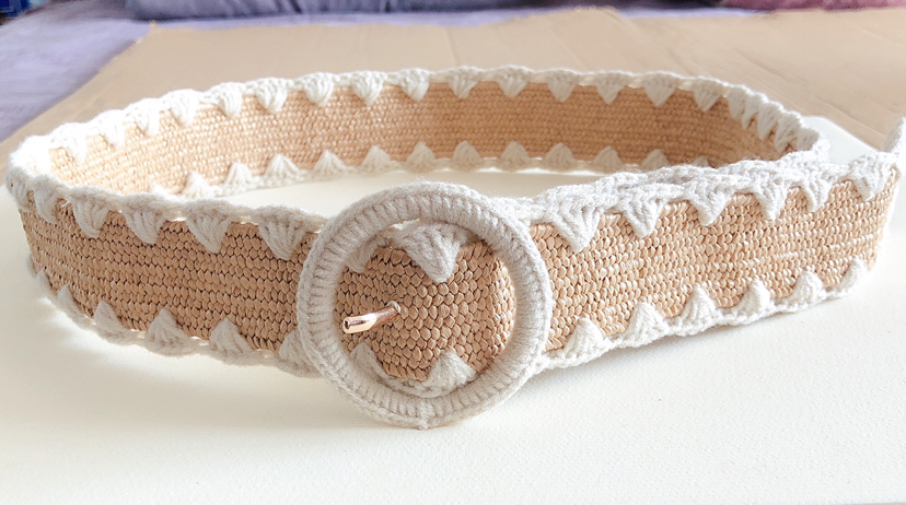 蜡线编织腰带女加宽夏季装饰配裙子配饰收腰饰皮带粗腰封绑带弹力