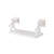New Japanese Style Simple Wall Hanging Human-Shaped Fence Hook Storage Rack Kitchen Bathroom Storage Rack Factory in Stock Wholesale