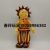 Popular Plush Bobbi Amazon Hot Selling Toys Spot Sun Moon Clown Doll New Exotic
