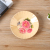 Household Kitchen Tableware Melamine Material Creative Shallow Mouth Color Printing Pattern Flat Bottom Salad Bowl Factory Direct Sales