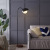 Post-Modern Living Room Bedroom Floor Lamp Nordic Personalized Designer Creative Iron Glass Art Sofa Floor Lamp