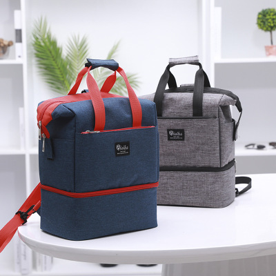 Cationic Mummy Backpack Multi-Functional Large Capacity Insulated Bag Cold Preservation Lunch Bag Mom Outing Backpack
