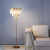 Post-Modern Light Luxury Floor Lamp Living Room Bedroom Simple Atmosphere Creative Personality Copper Crystal Lamps