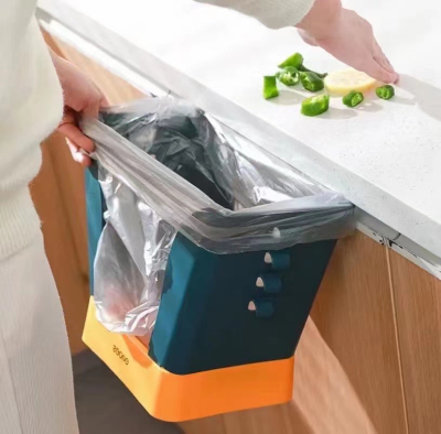 Nine-Speed Expansion Adjustable Household Kitchen Bathroom Size Garbage Bag Trash Can Living Room Bedroom Large Capacity Trash Can