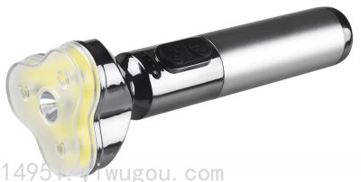 Led Multifunctional Power Torch Outdoor Night Run Patrol Searchlight