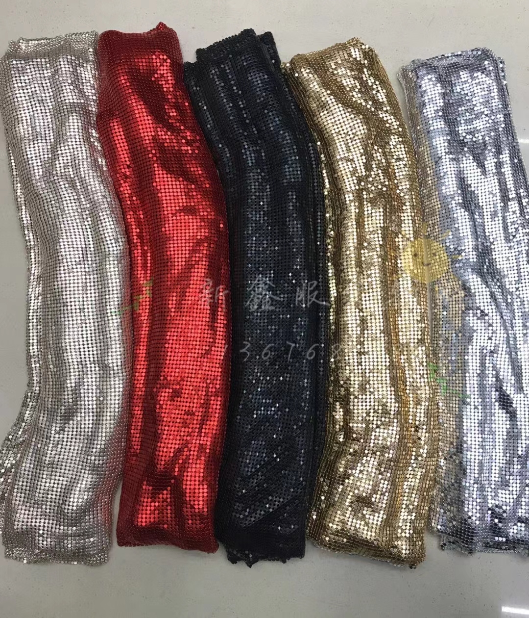 厂家直销3厘4厘6厘铝网平片颜色多选女包女鞋女装装饰辅料配件