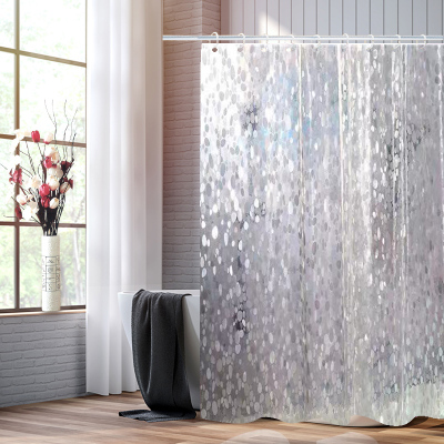 Bathroom Shower Curtain Set Partition Curtain Waterproof Thickened Portiere Curtains Shower Hanging Curtain Wholesale
