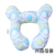 New Cartoon Pattern Children U-Shaped Pillow Travel Car Seat Neck Protection Two-Corner Pillow Fixed Shaping Cart Pillow