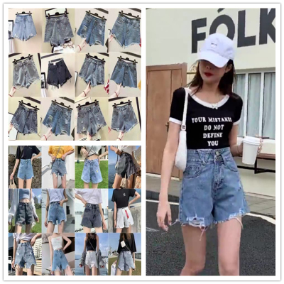 New Denim Shorts Girls' Korean Style Miscellaneous Slimming Hot Pants Tail Goods Low Price Clearance Foreign Trade Stall
