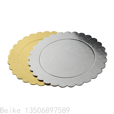 Embossed round Cake Base 3mm Thickness Cake Gasket Mousse Pad Birthday Cake Paper