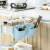 W15 Kitchen Storage Rack Small Bucket Plastic Pp Snack Organize and Storage Small Box Toy Storage Basket Wholesale