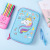 New Eva Waterproof Hard Shell Unicorn Pencil Case Children's 3D Stationery Box Cartoon Primary and Secondary School Students Extra Large Pencil Box