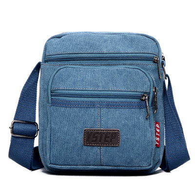 2020 New Casual Men's Bag Shoulder Messenger Bag Fashion Canvas Bag Travel & Outdoor Small Backpack