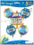 Aluminum Balloon Cross-Border Hot Sale Factory Direct Sales Spanish Birthday Series Birthday Party Decoration Layout Aluminum Balloon