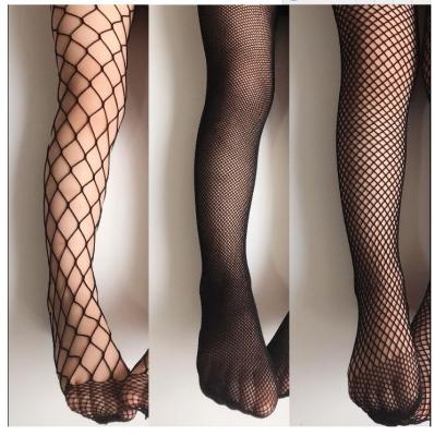 Children's Fishing Mesh Stockings Summer Large, Medium and Small Mesh Stockings Girls' Ripped Denim Pantyhose Base