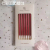 Factory Wholesale Birthday Candle Romantic Party Cake Decoration Gold Plated Long Brush Holder Candle Colored Birthday Pencil Candle