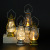 Luminous Portable Small Lantern Candle Light Creative Led Retro Small Oil Lamp