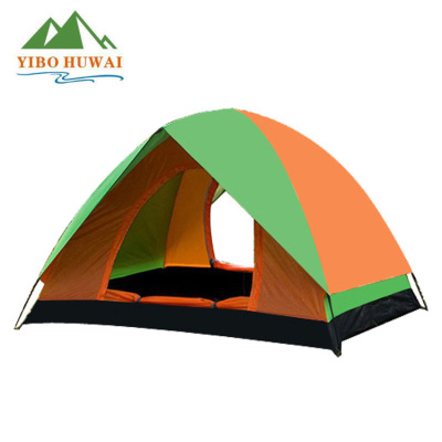 * Wholesale 3-4 People Double-Layer Tent Outdoor Travel Camping Outdoor Supplies Sunshade Wholesale Tent