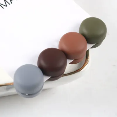 Muslim Strong Magnet Ornament Macron round Scarf Buckle Yarn Scarf Accessories Shawl Cufflinks Hair Decorative Button