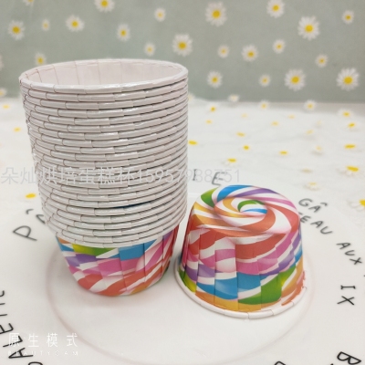 Cake Paper Cup Cake Cup Cake Paper High Temperature Resistant Roll Mouth Cup