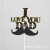 Father's Day Baking Cake Topper Golden Inserts Black Beard English I Love You Cake Plug-in INS Style